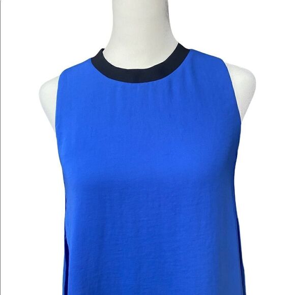 Rachel Rachel Roy Blue Petra High-Low Sleeveless Dress - Picture 5 of 16